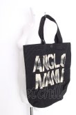 画像3: ANGLOMANIA 中古 / ロゴトートバッグ  黒  S-26-09-06-021-ba-HR-ZS (3)