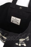 画像4: ANGLOMANIA 中古 / ロゴトートバッグ  黒  S-26-09-06-021-ba-HR-ZS (4)