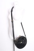 画像3: ヴィヴィアンウエストウッド 中古 / レザーサークルバッグ  黒  S-26-09-06-022-ba-AS-ZS (3)