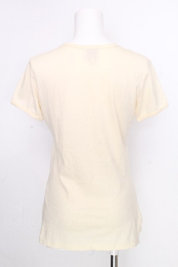 画像2: ヴィヴィアンウエストウッド 中古 / YOUR SELFプリントTシャツ S オフ  S-26-09-06-027-ts-AS-ZS (2)