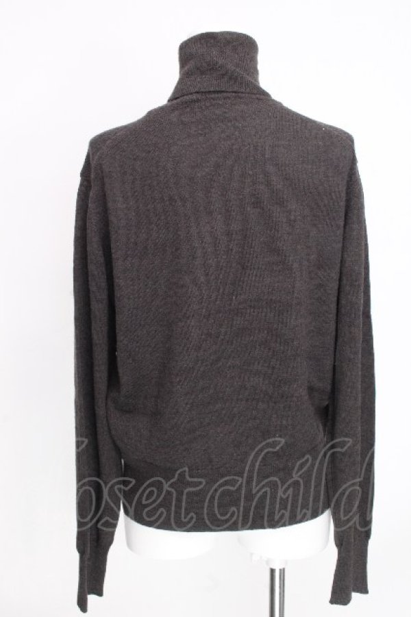 画像2: ヴィヴィアンウエストウッド MAN 中古 / カラーオーブ刺繍ニット  グレー  S-26-09-13-020-to-AS-ZS (2)