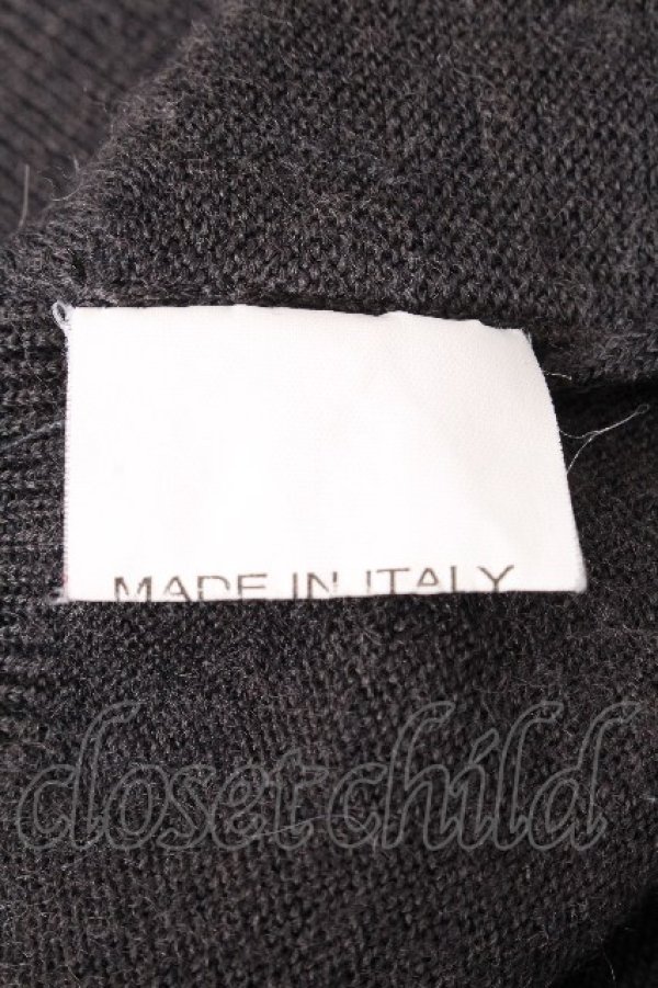 画像5: ヴィヴィアンウエストウッド MAN 中古 / カラーオーブ刺繍ニット  グレー  S-26-09-13-020-to-AS-ZS (5)