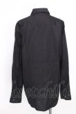 画像2: ヴィヴィアンウエストウッド 中古 / カラーオーブ刺繍高襟シャツ 50 黒  S-26-09-13-022-bl-AS-ZS (2)