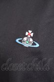 画像4: ヴィヴィアンウエストウッド 中古 / オーブ刺繍ブラウス 48 黒  S-26-09-13-028-bl-AS-ZS (4)