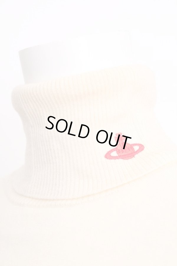 画像3: ヴィヴィアンウエストウッド 中古 / 単色オーブ刺繍ハイネックニットトップス 3 オフ  S-26-09-13-004-to-AS-ZS (3)