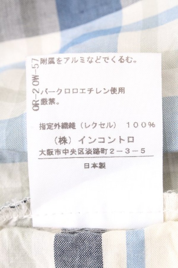画像6: ヴィヴィアンウエストウッド 中古 / チェックスカート 3 ベージュｘブルー  S-26-09-13-041-sk-HR-ZS (6)