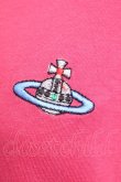 画像4: ヴィヴィアンウエストウッド MAN 中古 / オーブ刺繍Tシャツ XL ピンク  S-26-09-13-009-ts-AS-ZS (4)