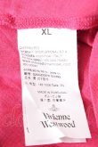 画像6: ヴィヴィアンウエストウッド MAN 中古 / オーブ刺繍Tシャツ XL ピンク  S-26-09-13-009-ts-AS-ZS (6)