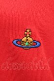 画像3: ヴィヴィアンウエストウッド 中古 / カラーオーブ刺繍ニット S 赤  S-26-09-13-010-to-AS-ZS (3)