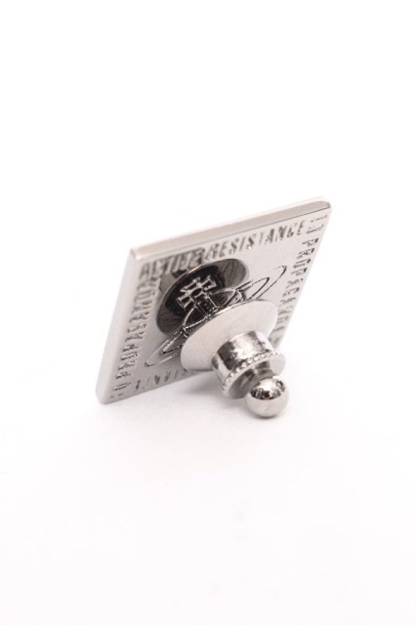 画像2: ヴィヴィアンウエストウッド 中古 / ARピンバッジ  シルバー  S-26-09-20-036-ac-AS-ZS (2)
