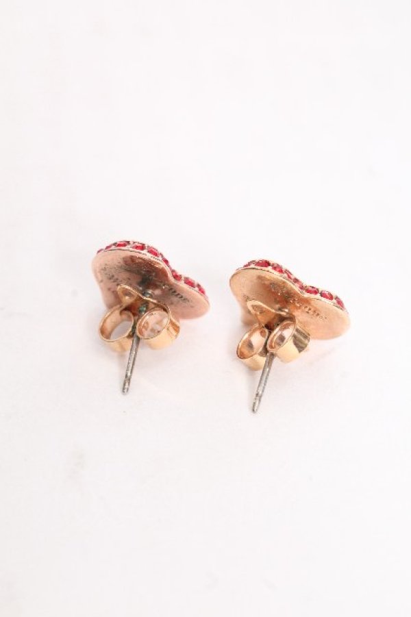 画像2: ヴィヴィアンウエストウッド 中古 / ペトラハートピアス  赤  S-26-09-20-040-ac-AS-ZS (2)