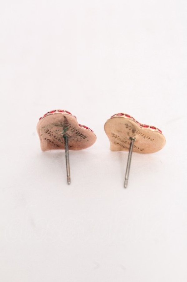 画像3: ヴィヴィアンウエストウッド 中古 / ペトラハートピアス  赤  S-26-09-20-040-ac-AS-ZS (3)