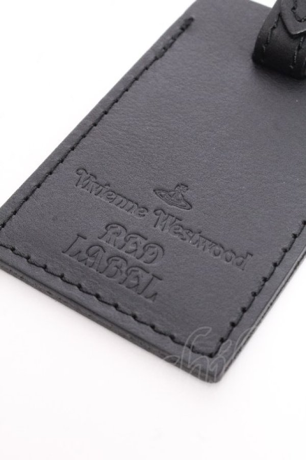 画像4: ヴィヴィアンウエストウッド 中古 / ラゲッジタグ  黒  S-26-09-20-015-gd-AS-ZS (4)