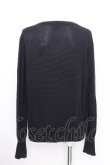 画像2: ヴィヴィアンウエストウッド 中古 / カラーオーブ刺繍カーディガン L 黒  S-26-10-04-026-to-AS-ZS (2)