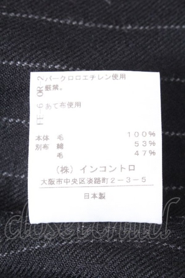 画像6: ヴィヴィアンウエストウッド 中古 / ウールワンピース 2 黒  S-26-10-04-028-op-AS-ZS (6)