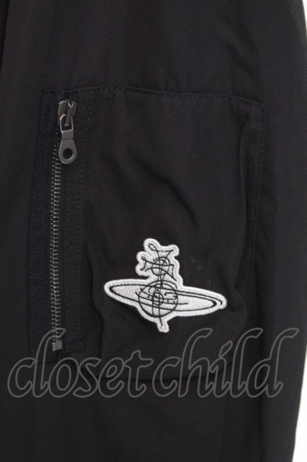 画像4: ヴィヴィアンウエストウッド 中古 / ボンバージャケット  黒  S-26-10-04-034-co-AS-ZS (4)
