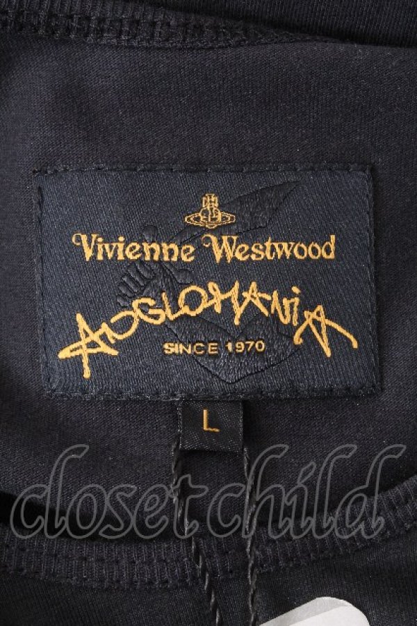 画像4: ヴィヴィアンウエストウッド 中古 / 額縁サラバストプリントTシャツ L 黒  S-26-10-04-010-bl-AS-ZS (4)