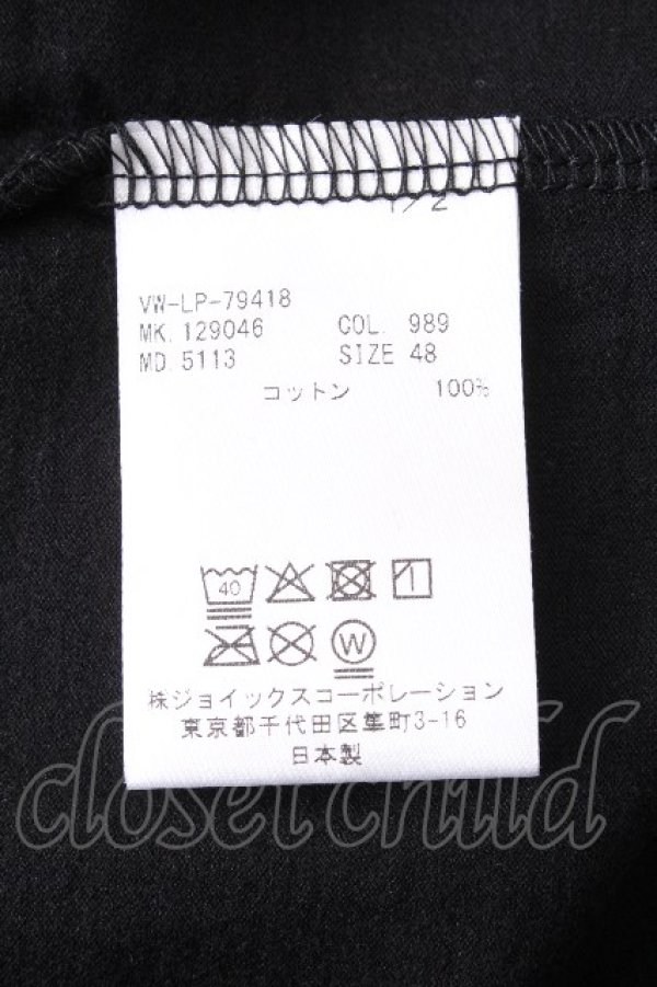 画像6: ヴィヴィアンウエストウッド MAN 中古 / SCULPTURE BOYリラックスTシャツ（スカルプチャーボーイ） 48 黒  S-26-10-04-011-ts-AS-ZS (6)