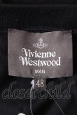 画像5: ヴィヴィアンウエストウッド MAN 中古 / コットンラム半袖Tシャツ 48 黒  S-26-10-04-012-ts-AS-ZS (5)