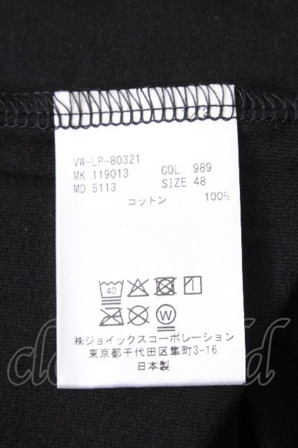 画像6: ヴィヴィアンウエストウッド MAN 中古 / コットンラム半袖Tシャツ 48 黒  S-26-10-04-012-ts-AS-ZS (6)