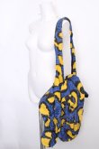 画像6: ANGLOMANIA 中古 / タイガーバッグ  青ｘイエロー  S-26-10-11-023-ba-AS-ZS (6)