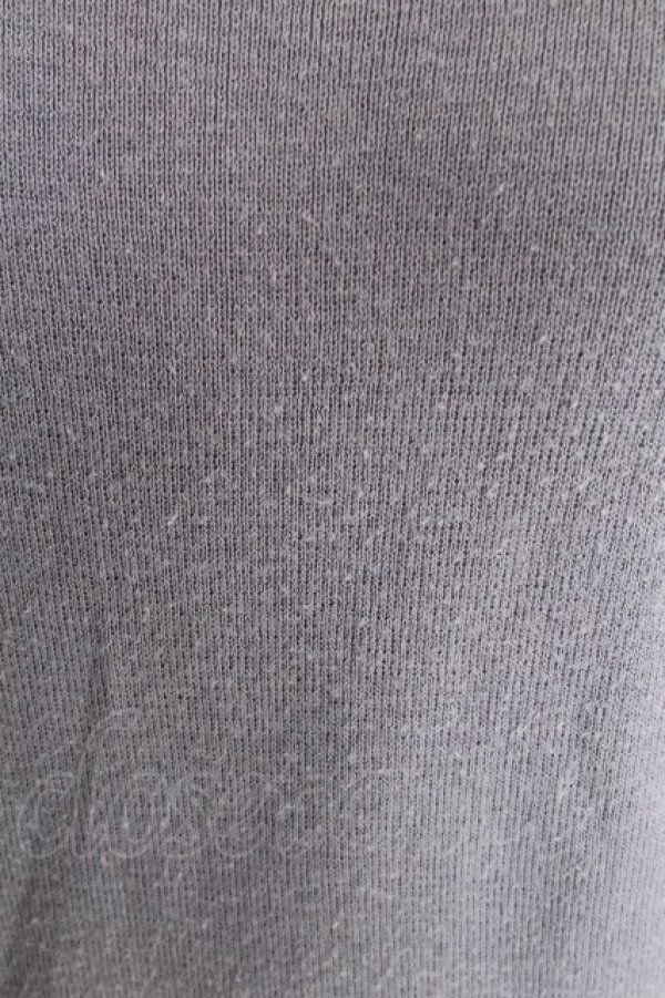 画像4: ヴィヴィアンウエストウッド 中古 / カラーオーブ刺繍ハイネックニット M グレー  S-26-10-11-032-op-AS-ZS (4)
