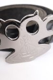 画像3: ヴィヴィアンウエストウッド 中古 / ナックルバックルベルト  黒  S-26-10-11-005-gd-AS-ZS (3)