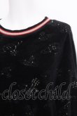 画像3: ヴィヴィアンウエストウッド 中古 / オーブ総柄ベロアスウェット 00 黒  S-26-10-11-039-to-AS-ZS (3)