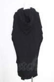 画像2: ヴィヴィアンウエストウッド 中古 / OLD TEDDYノースリーブフーディワンピース 00 黒  S-26-10-11-042-ba-AS-ZS (2)