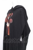 画像3: ヴィヴィアンウエストウッド 中古 / OLD TEDDYノースリーブフーディワンピース 00 黒  S-26-10-11-042-ba-AS-ZS (3)