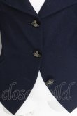 画像4: ヴィヴィアンウエストウッド 中古 / ウールジャケット 2 紺  S-26-10-11-045-jc-AS-ZS (4)