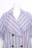 画像3: ヴィヴィアンウエストウッド 中古 / ラブフリル襟シャツワンピース 00 サックス  S-26-10-11-050-op-AS-ZS (3)