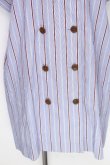 画像4: ヴィヴィアンウエストウッド 中古 / ラブフリル襟シャツワンピース 00 サックス  S-26-10-11-050-op-AS-ZS (4)