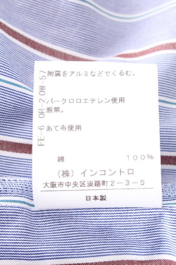 画像6: ヴィヴィアンウエストウッド 中古 / ラブフリル襟シャツワンピース 00 サックス  S-26-10-11-050-op-AS-ZS (6)