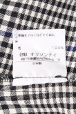 画像6: ヴィヴィアンウエストウッド 中古 / ギンガム開襟ワンピース 2 オフｘ黒  S-26-10-11-051-op-AS-ZS (6)
