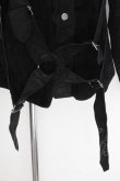 画像4: ヴィヴィアンウエストウッド MAN 中古 / パラシュートレザージャケット 46 黒  S-26-10-11-052-jc-AS-ZS (4)