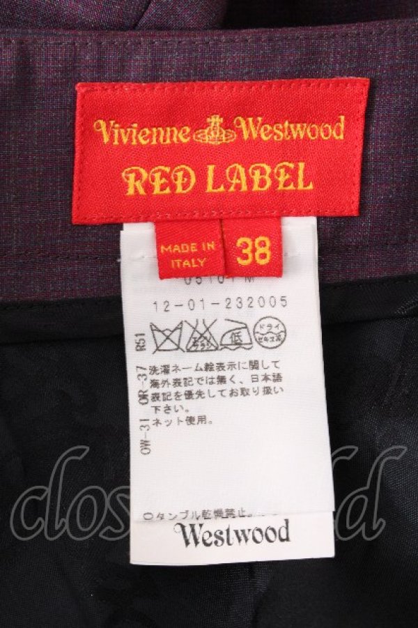 画像4: ヴィヴィアンウエストウッド 中古 / ドレープ巻キスカート 38 紫  S-26-10-11-054-sk-AS-ZS (4)