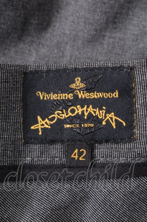 画像4: ANGLOMANIA 中古 / タイトスカート 42 グレー  S-26-10-11-055-sk-AS-ZS (4)