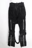 画像2: ヴィヴィアンウエストウッド MAN 中古 / レザーボンテージパンツ 46 黒  S-26-10-11-058-pa-AS-ZS (2)