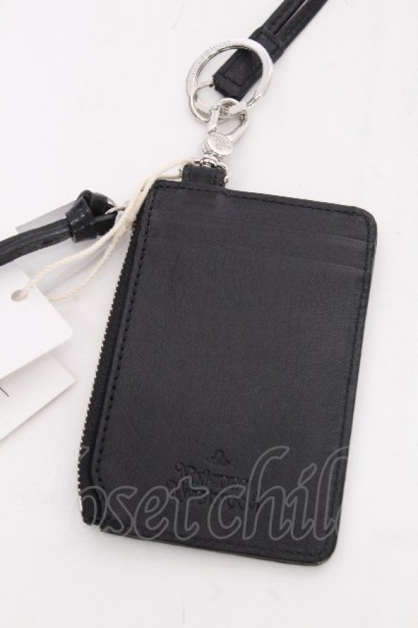画像3: ヴィヴィアンウエストウッド 中古 / オーブカードケース  黒  S-26-10-11-008-gd-AS-ZS (3)