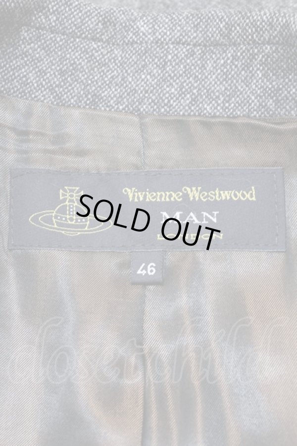 画像3: 【SALE】【10%OFF】ヴィヴィアンウエストウッド MAN 中古 / ウールジャケット   Y-23-09-27-031-jc-SZ-ZY (3)