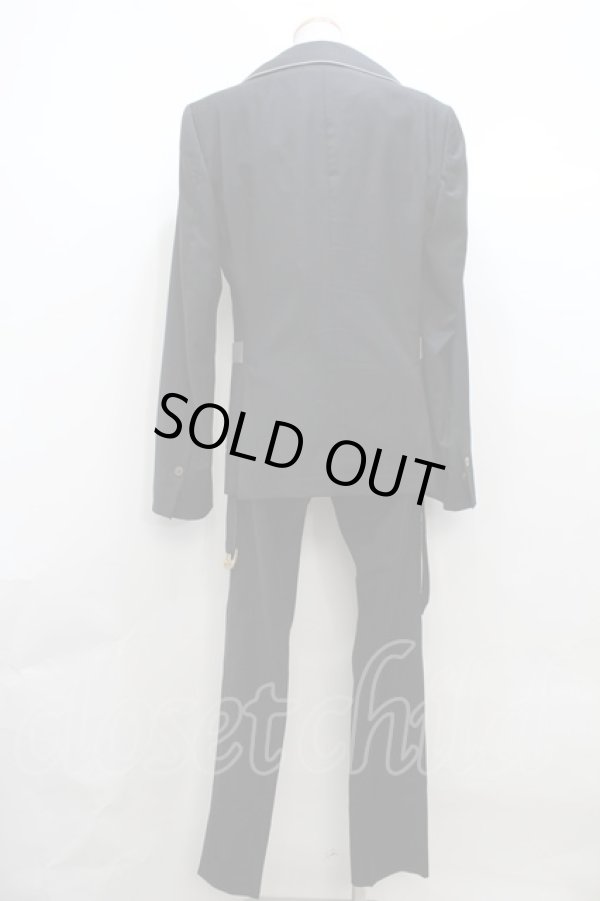 画像2: ヴィヴィアンウエストウッド MAN 中古 / ロゴ刺繍スーツセットアップ   Y-23-09-27-033-su-SZ-ZY (2)