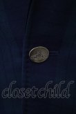 画像3: 【SALE】【15%OFF】ヴィヴィアンウエストウッド MAN 中古 / ベロア襟チェックジャケット   Y-23-09-27-041-jc-SZ-ZH (3)