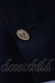 画像4: 【SALE】【15%OFF】ヴィヴィアンウエストウッド MAN 中古 / ベロア襟チェックジャケット   Y-23-09-27-041-jc-SZ-ZH (4)