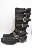 画像2: ヴィヴィアンウエストウッド MAN 中古 / pirates boots    42 ブラック  Y-23-10-25-034-sh-SZ-ZY (2)