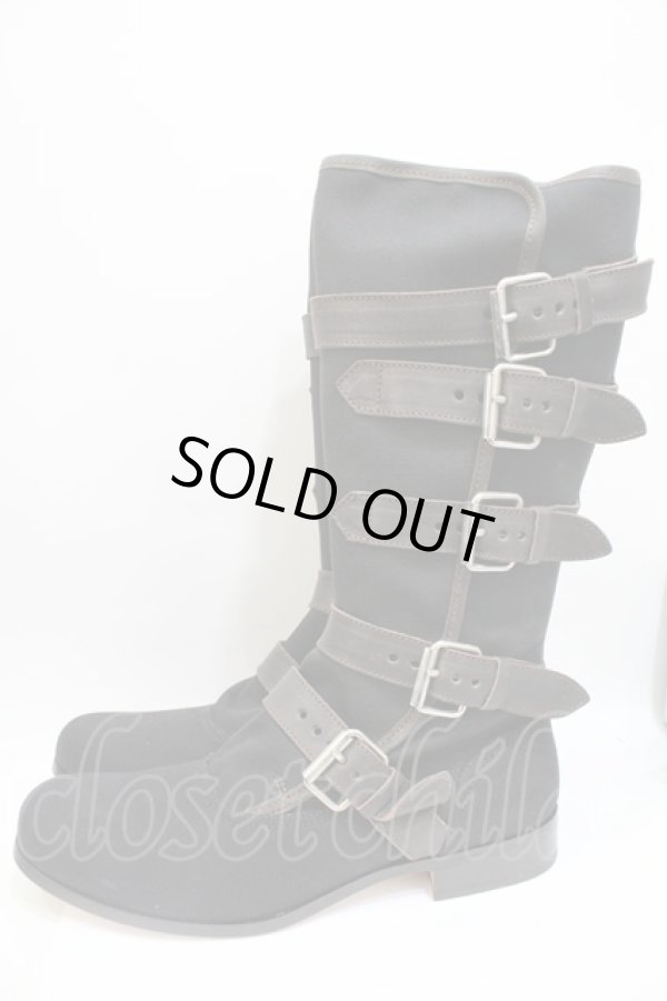 画像2: ヴィヴィアンウエストウッド MAN 中古 / pirates boots    42 ブラック  Y-23-10-25-034-sh-SZ-ZY (2)