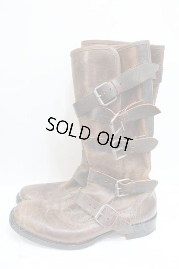 画像2: ヴィヴィアンウエストウッド 中古 / pirates boots    42 ブラウン  Y-23-10-25-036-sh-SZ-ZY (2)