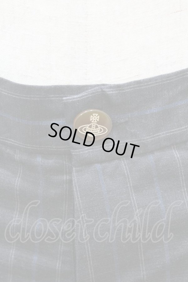 画像4: ヴィヴィアンウエストウッド MAN 中古 / ピンストライプセットアップ    46/46 ダークグレー  Y-23-10-25-041-jc-SZ-ZH (4)