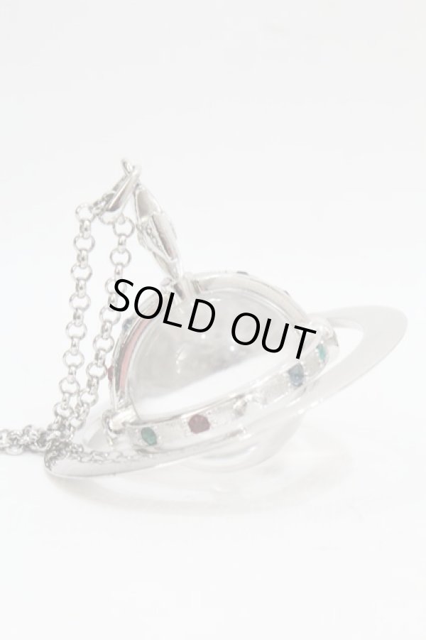 画像3: ヴィヴィアンウエストウッド 中古 / giant orb neckless   シルバー  Y-23-10-25-005-ac-SZ-ZH (3)