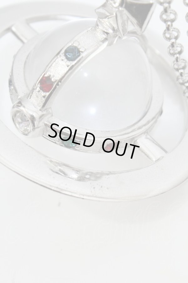 画像6: ヴィヴィアンウエストウッド 中古 / giant orb neckless   シルバー  Y-23-10-25-005-ac-SZ-ZH (6)